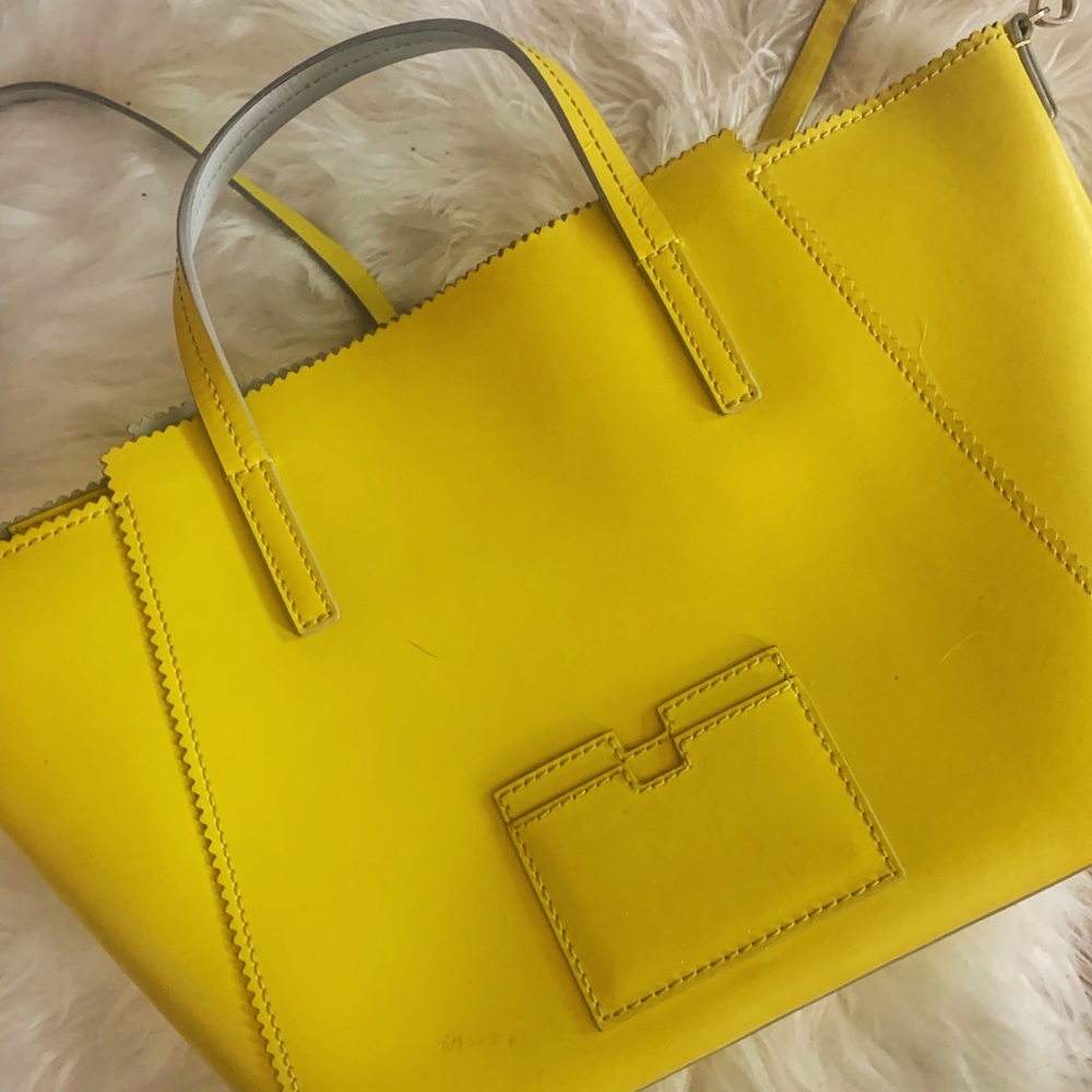 Yellow Kate Spade Large Loryn Bag